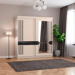 Марко 95.09 Шкаф-купе 2-х дверный (Олмеко) Меланж